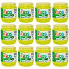 Kit 12 Unidades Gel Fixador Capilar Kids Dagua Natural Hair Sem Álcool Vegano 240g