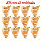 Kit 12 unidades mordedor orelha bovina dip dog para câes envio imediato