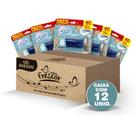 Kit 12 Unidades Refil Detergente Sanitários Reposição Gel Adesivo 38g Novo Frescor Dura até 6 Semanas Odor:Marine