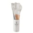 Kit 12 Utensílios de Cozinha Peças Jogo de em Silicone Completo Antiaderente