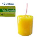 Kit 12 Vela Citronela Muito Forte Repelente Borrachudo Mosquito Inseto Alta Duração Top - Envio Já