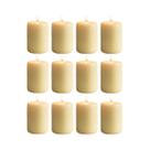 Kit 12 Velas 8x10cm Jantar Restaurante Festa Casamento Kit 12 Velas 8x10cm Jantar Restaurante Festa Casamento