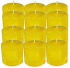 Kit 12 Velas Aromáticas Decorativas Repelente 80g Citronela