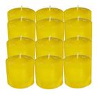 Kit 12 Velas Aromáticas Decorativas Repelente 80g Citronela Kit 12 Velas Aromáticas Decorativas Repelente 80g Citronela