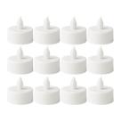 Kit 12 Velas LED Eletrônicas Decorativas Luz Amarela Quente Kit 12 Velas LED Eletrônicas Decorativas Luz Amarela Quente