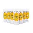 Kit 12 Velas Votiva 7 Dias Branco 210g Parafina Pura