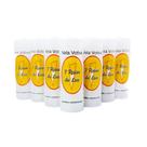 Kit 12 Velas Votiva 7 Dias Branco 260g Parafina Pura