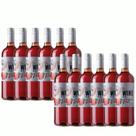 Kit 12 Vinho Canção Wine Cooler Red Morango 750ml - Serra Gaúcha Kit 12 Vinho Canção Wine Cooler Red Morango 750ml - Serra Gaúcha