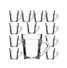 Kit 12 Xícaras Café Sem Pires 90ml Americano Vidro Expresso
