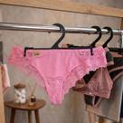 kit 120 Cabides plástico preto para peças leves organização loja moda íntima praia infantil praia