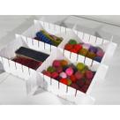 KIT 120 Tiras Organizadoras de gavetas joias e roupas