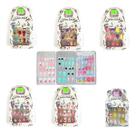 Kit 120 Unhas Postiças Kids Infantil Teen