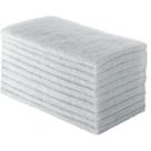 Kit 120 Unidades Fibra De Limpeza Leve Branca SuperPro Bettanin 22,5 x 10 cm Não Risca Para Superfícies Delicadas