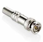 Kit 12conector bnc+6 p4 macho para câmera de segurança