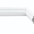 Kit 12M Linear Rodameio de Poliestireno Frisado 7,5cmX2,40m