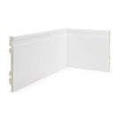 Kit 12M Linear Rodapé de Poliestireno 15cm X 15mm X 2,40m Frisado NFR