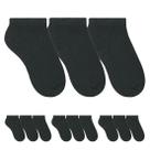 Kit 12Pares de Meia Sapatilha Masculina