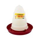 Kit 12PC Comedouro Plastico Sifão 3 Kg - Plast Pet