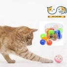 Kit 12un Bolinha Com Guizo The Cat's Ball Patinha/Peixinho Para Gatos - The Pets Brasil