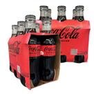 Kit 12und Coca Cola Sem Açucar Vidro 250ml