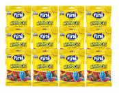 Kit 12x Bala Fini Gelatina Minhoca Brilho 90g - Cimed Kit 12x Bala Fini Gelatina Minhoca Brilho 90g - Cimed