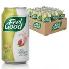 Kit 12x Chá Branco C/ Lichia Zero Caloria FEEL GOOD 330ml