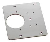 Kit 12x Placa Reparo Dobradiça Porta Armário Móveis Madeira Mdf