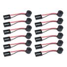 Kit 12x Plug Speaker Bip Bios Placa Mãe PC Computador Desktop
