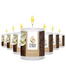 Kit 12x Vela Aromática Vela Perfumada Decoração Fragrância - Várias Opçoes Perfume Kit 12x Vela Aromática Vela Perfumada Decoração Fragrância - Várias Opçoes Perfume