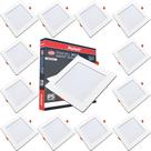 Kit 13 Painel De Teto 18w Embutir 6500k Branco Frio Avant