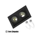 Kit 13 Spot Embutir Multi Recuado Saveenergy Dicroica Duplo Sem Lampada