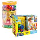 Kit 132pcs Blocos Infantil Tchuco Blocks Didático