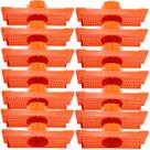 Kit 14 Caixa Luz Suporte P/ Laje Octogonal 27, 30cm Plasled