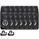 Kit 14 Caixas Som Ambiente Acústica 55w 8ohms Suporte Parede 60/200