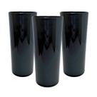 Kit 14 Copos Long Drink Acrílico Colorido Sólido 330 ml Resistência Estilo e Versatilidade