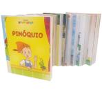 Kit 14 Mini Livro Contos Encantados Fábulas Fadas Histórias