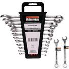 Kit 14 Peças Jogo Chave Combinada Boca E Estrela 6 A 22Mm Kit 14 Peças Jogo Chave Combinada Boca E Estrela 6 A 22Mm