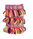 Kit 144 Elásticos Coloridos Xuxinha Para Cabelo Infantil
