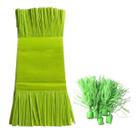 Kit 144 Papel de Seda Verde Claro para Embalar Bala De Coco