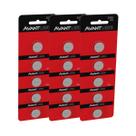 kit 15 Baterias Lítio 2025 3v Tipo Moeda Cod: 408280013-3 Avant Use