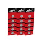 kit 15 Baterias Lítio 2032 3v Tipo Moeda Cod: 408270014-3 Avant Use