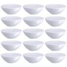 Kit 15 Bowls Plástico Tigela Servir 500ml Coza Pote Redondo Restaurante Sobremesas