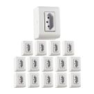 Kit 15 Caixa De Sobrepor Tomada 2p + T 10a Sistema X - Tramontina