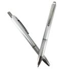 Kit 15 Canetas esferográfica personalizável sublimática tinta azul metal classic