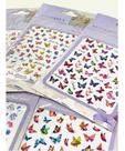 Kit 15 Cartela De Adesivo Borboleta Para Decoração De Unha