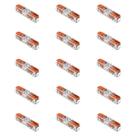Kit 15 Conectores de Emenda Com Alavanca 221-2411 2 Condutores 0,2mm² à 4,0mm² Wago