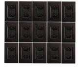 Kit 15 Conjunto 4x2 2 Tomadas 20A Preto Liz - Tramontina