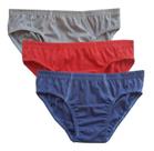 Kit 15 Cueca Slip Infantil 100% Algodão Elástico Embutido