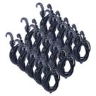 Kit 15 Extensor Corda Elástico 1,5M Gancho Plástico Amarrar Carga Bagageiro Moto Lona Camping Kit 15 Extensor Corda Elástico 1,5M Gancho Plástico Amarrar Carga Bagageiro Moto Lona Camping