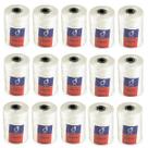 Kit 15 Fio Encala Torcido Branco Rolo 200gr Várias Bitolas Para Pesca Profissional Rede Tralha Tarrafa